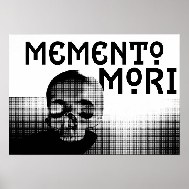 Memento Mori Design Poster (Front)