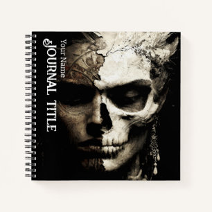 Memento Mori Journal — Custom Name & Title