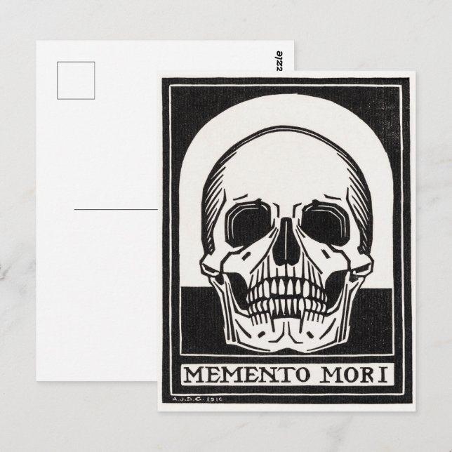 Memento Mori | Julie de Graag | Postcard (Front/Back)