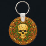Memento Mori Keychain by Phil Elmore<br><div class="desc">Every one of us passes away...  but not everyone truly lives. Designed by Phil Elmore.</div>