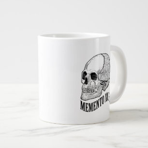 Memento mori large coffee mug