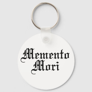 Memento Mori - Latin Phrase Key Ring