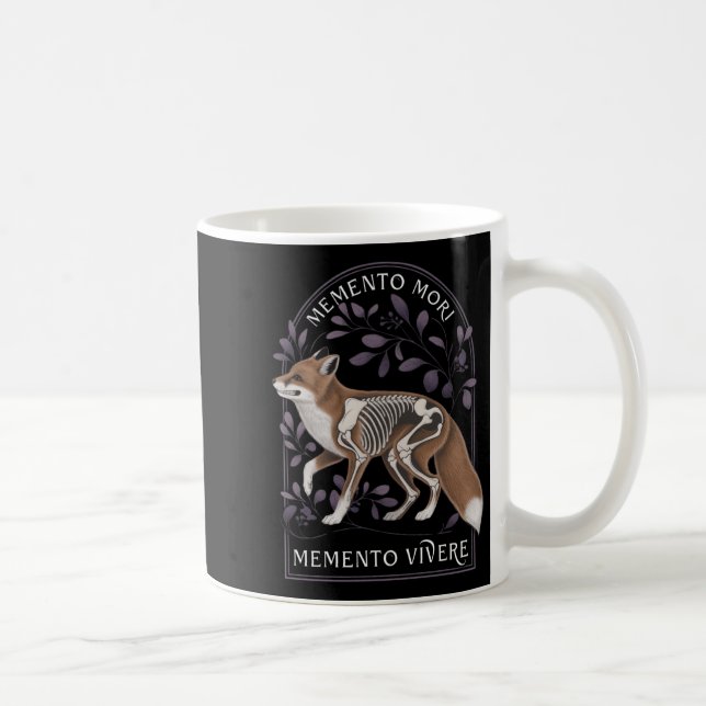 Memento Mori Memento Vivere _ Philosophy &amp; Lat Coffee Mug (Right)