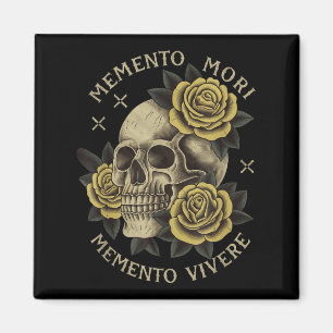 Memento Mori Memento Vivere _ Philosophy &amp; Lat Magnet