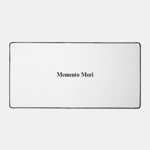 Memento Mori Minimalist Large Desk Mat