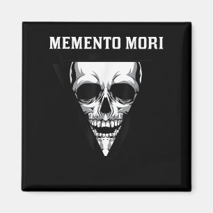 Memento Mori Mortality Stoic Stoicism Philosophy Q Magnet