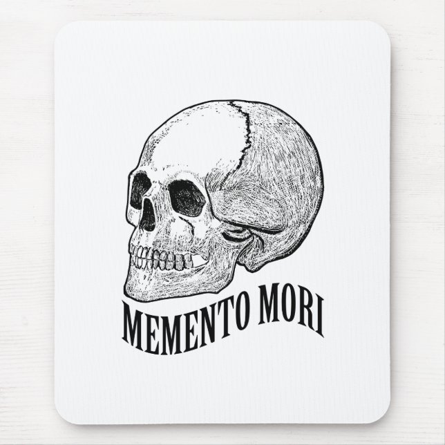 Memento mori mouse pad (Front)