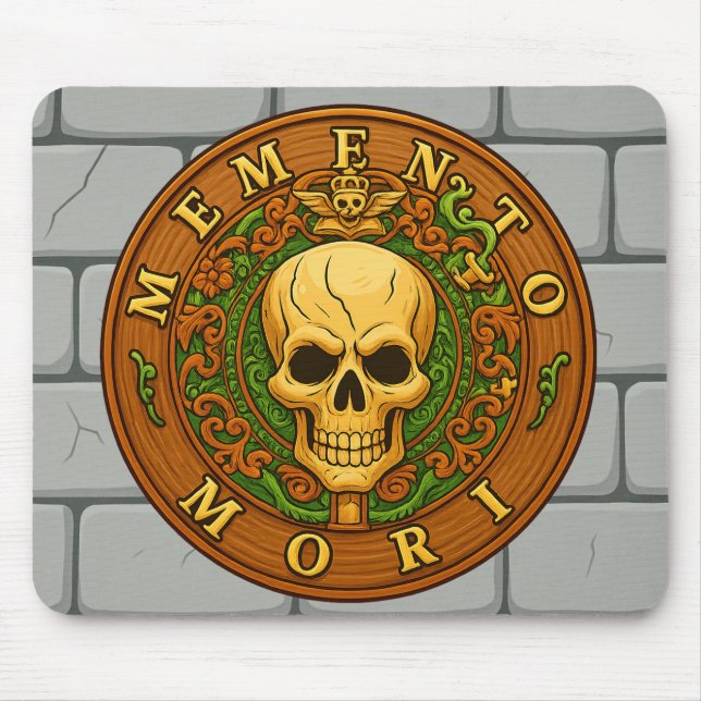 Memento Mori Mousepad by Phil Elmore (Front)