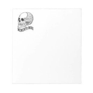 Memento mori notepad