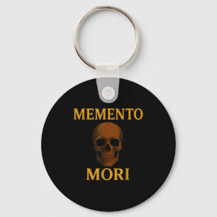 Memento Mori Philosophy Stoicism Quote  Key Ring