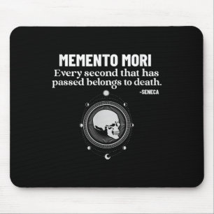 Memento Mori Seneca Stoicism Stoic Philosophy Quot Mouse Pad