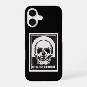 Memento Mori Skull Art iPhone 16 Case