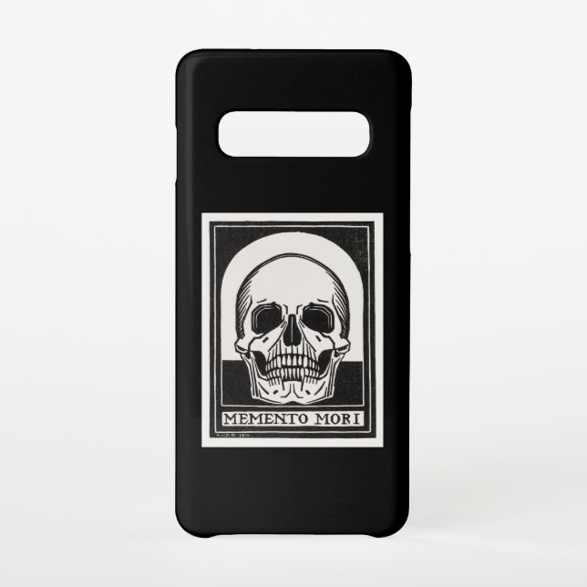 Memento Mori Skull Art Samsung Galaxy Case (Back)