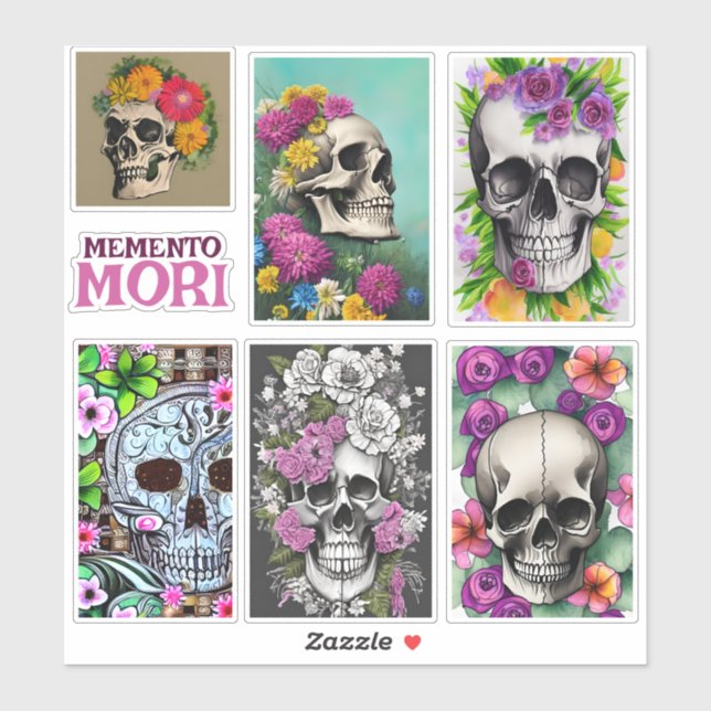 Memento Mori Sticker Sheet (Sheet)