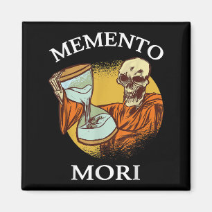 Memento Mori Stoic Latin Stoicism Philosophy Remem Magnet