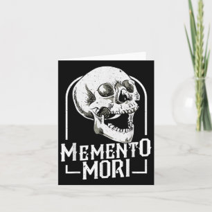 Memento Mori Stoic Stoicism Mortality Philosophy Q Card