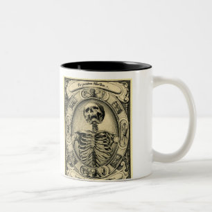 Memento Mori Two-Tone Coffee Mug