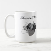 Memento Mori White Rose Dark Academia Aesthetic