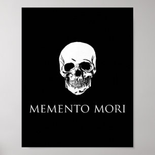 Memento Mori With Skull Poster