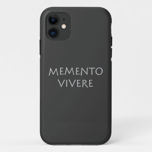 Memento vivere Case-Mate iPhone case