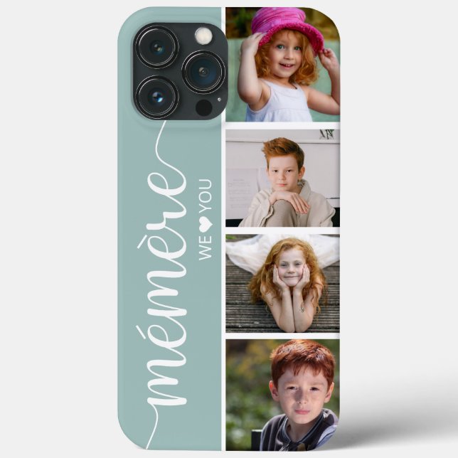 Mémère 4 Photo Case-Mate iPhone Case (Back)