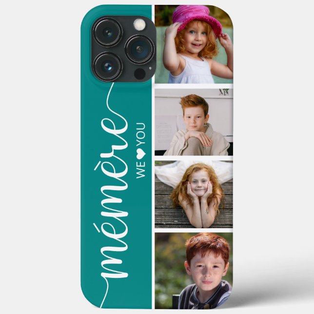 Mémère We Love You Photo Case-Mate iPhone Case (Back)