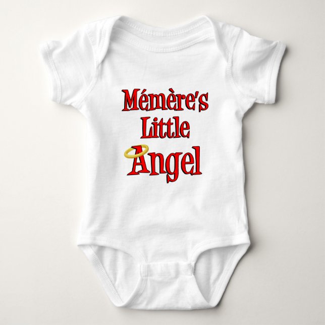 Memere's Little Angel Baby Bodysuit (Front)