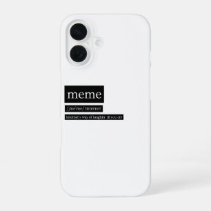 Memes – Pronunciation & Definition T-Shirt iPhone 16 Case