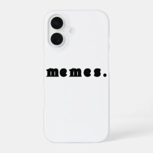 Memes T-Shirt – Funny Internet Culture iPhone 16 Case