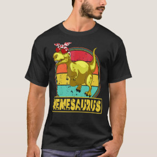 Memesaurus Rex Dinosaur Mother's Day Family T-Shirt