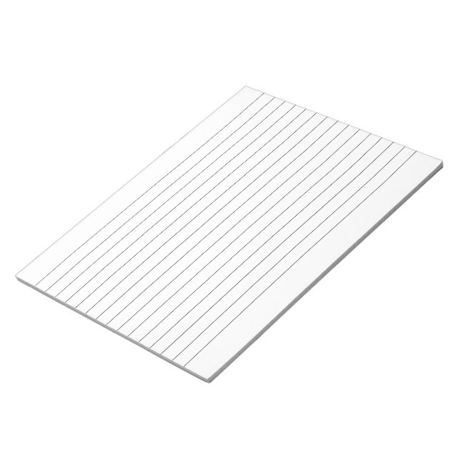 Memo Pad with Lines Business Lined Vintage (Angled)