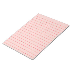 Memo Pad with Lines Business Lined Vintage