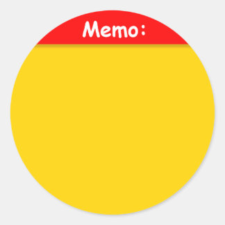 Memo Sticker (Large)