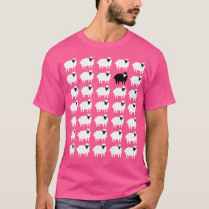 Memorabilia Sheep That Is Black And White Other Sh T-Shirt