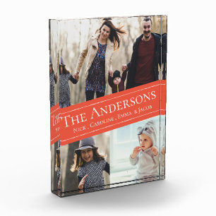 Memorable Moments Custom Multi-Photo Keepsake Photo Block