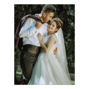 Memorable Personalised Wedding Photo Print