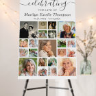 Memorial 21 Photo Collage Minimal Script