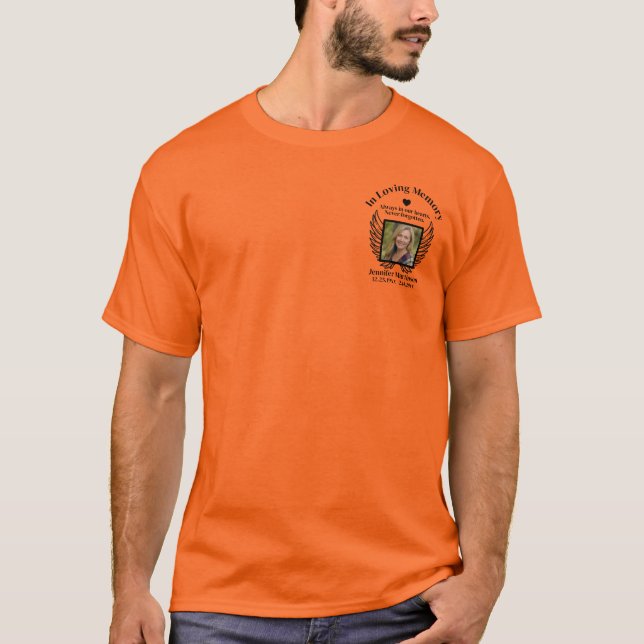 Memorial | Add Photo T-Shirt (Front)