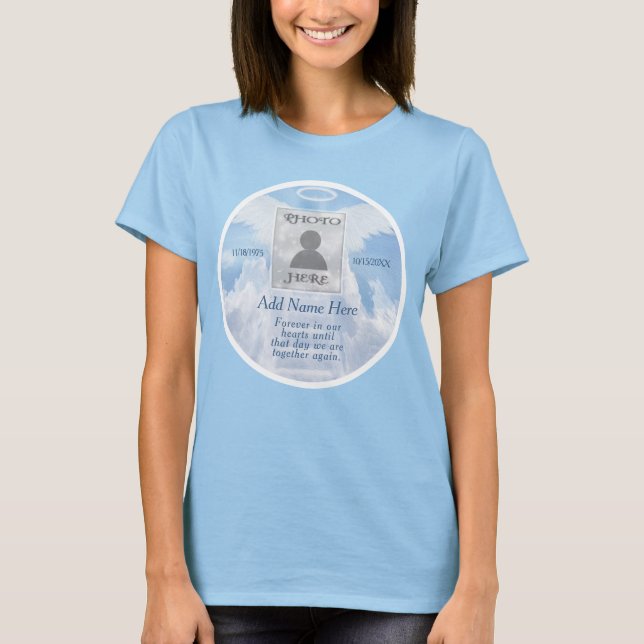 Memorial | Add Photo T-Shirt (Front)