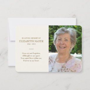 Memorial Card