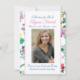Memorial Card