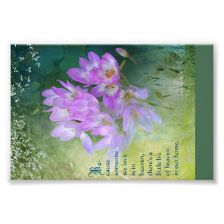 Memorial Card Photo Print