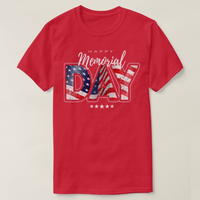 Memorial Day (26)  T-Shirt (Design Front)