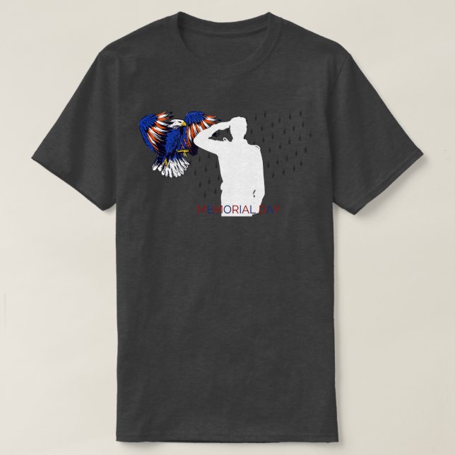 Memorial Day (2)  T-Shirt (Design Front)