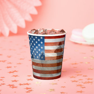 Memorial Day /American Flag Paper Cups