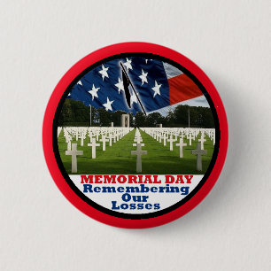 MEMORIAL DAY Button