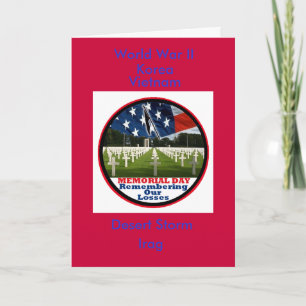 MEMORIAL DAY Card