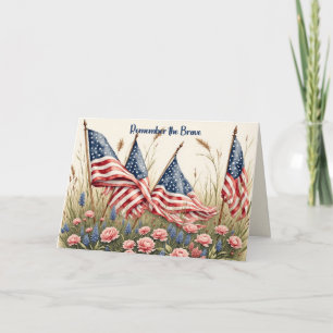 Memorial Day Card for a Persons Son