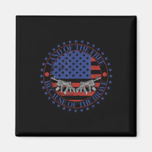 Memorial Day Design For Usa Military Men And Women Magnet