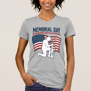 Memorial Day Fallen Heroes Patriotic Soldier Shirt